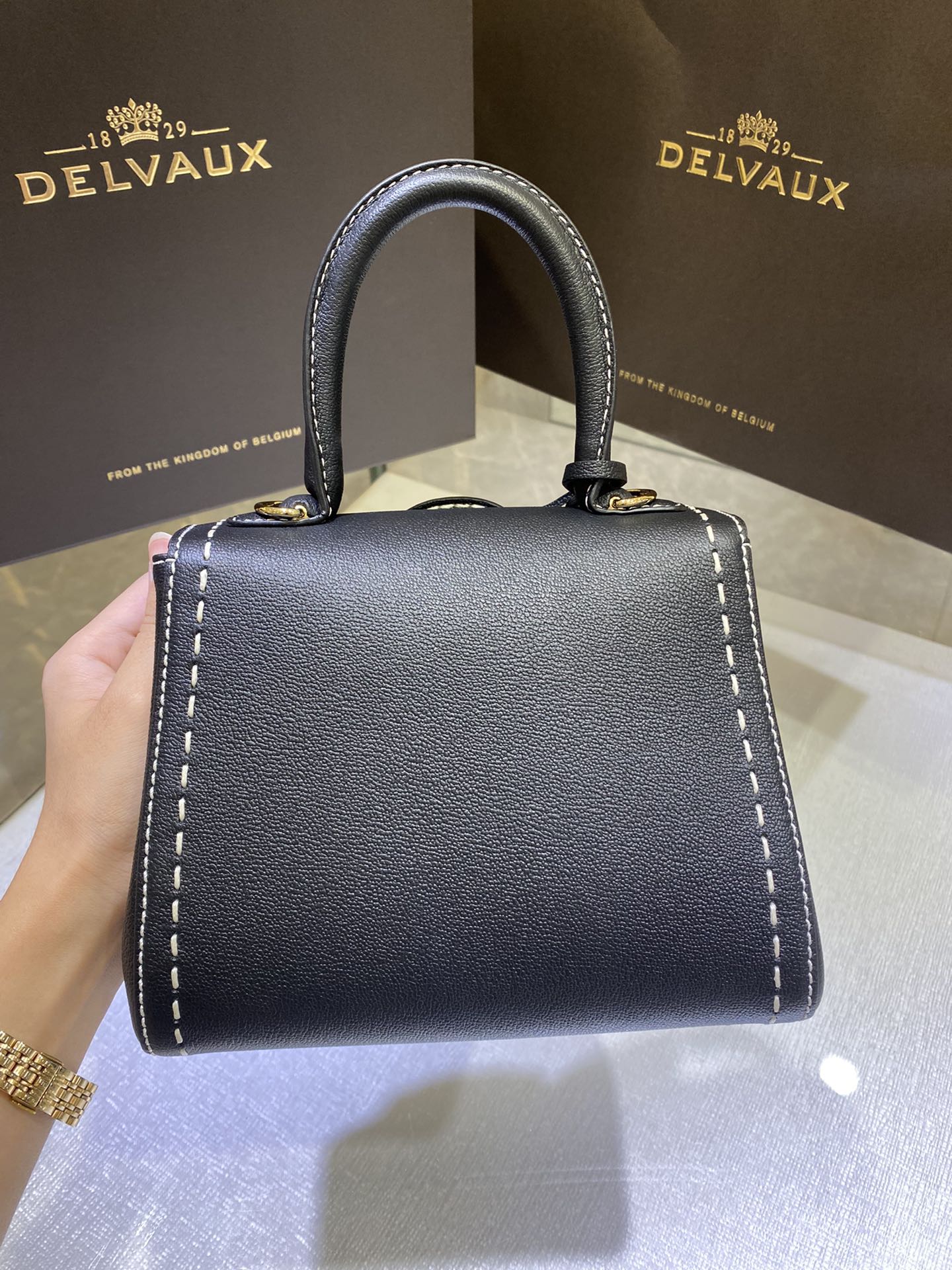 델보 브리앙 박스백 미니